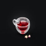 لیوان دوجداره 180 میل