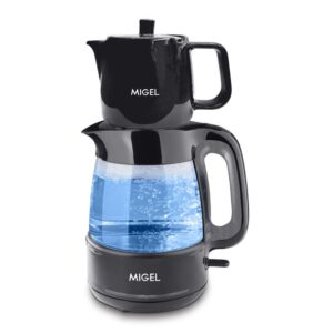 چای ساز ایستاده مشکی MIGEL GTS070 BKP