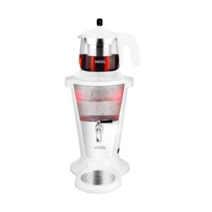 چای ساز ایستاده سفید مشکی MIGEL GTS305 WBK